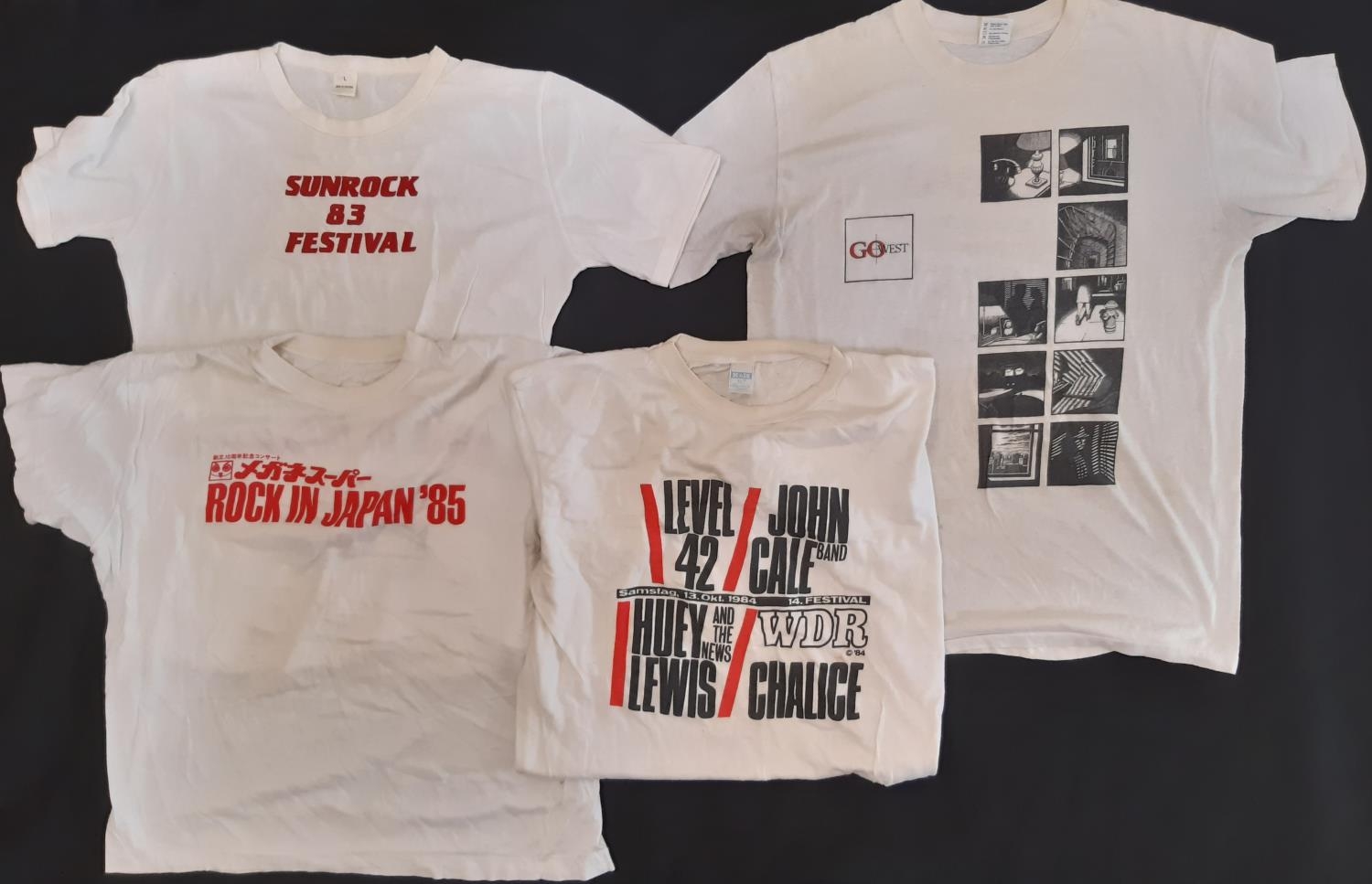 12 tour T shirts from the 1970's-90's for bands/ tours including Steppenwolf '77, Hawkwind '82, Joan - Image 5 of 6