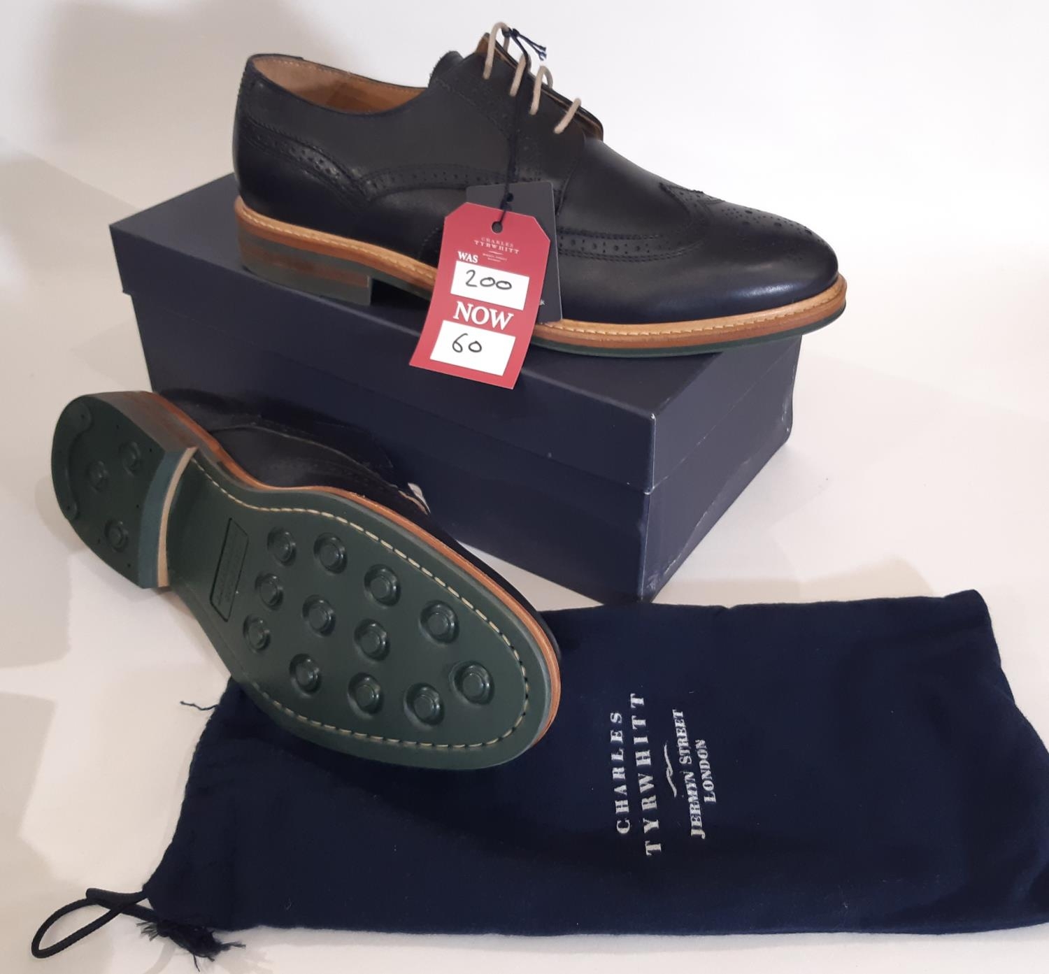 6 pairs of good quality men's shoes/boots/brogues all boxed and unworn including shoes by Pierre - Image 4 of 5