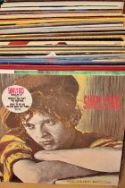 A collection of LP records (60+) to include Simply Red, U2, The Beatles, UB40 & many others,