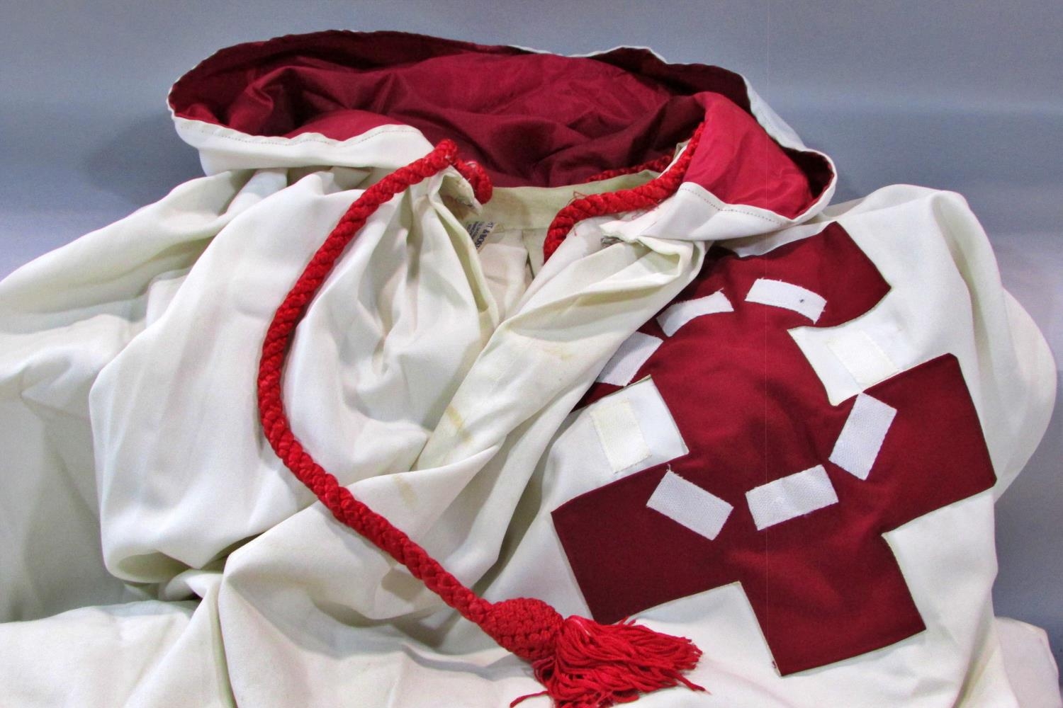 Masonic Regalia, including five hooded cloaks bearing Maltese Cross and Knights Templar Cross, of - Image 3 of 6