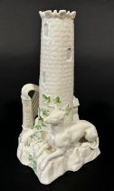 A Belleek archive collection tower centre piece 2007, limited edition 223/800 with original box,
