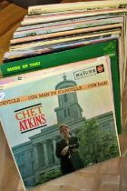 A comprehensive collection of albums by Chet Atkins (1924-2001) (40+) - known as "Mr Guitar", he