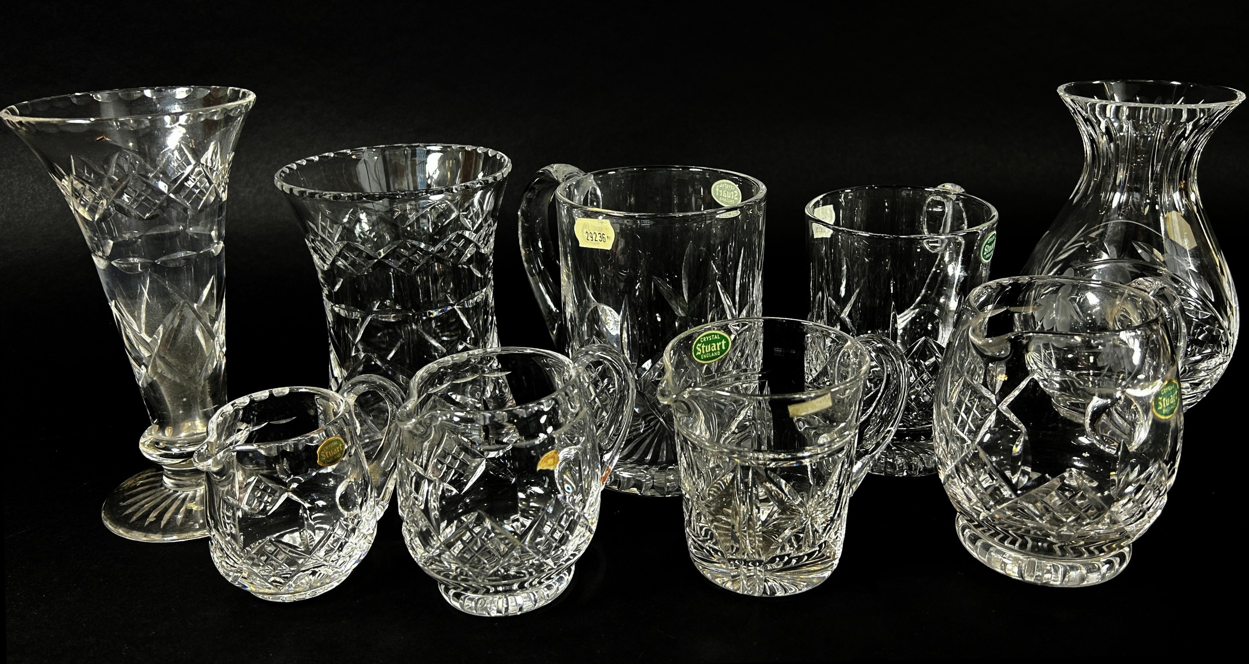 A good suite of Stuart Crystal glass ware including wine glasses, brandy, tumblers, sherry, - Image 4 of 4