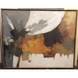 Lawson (20th Century) - 'Sierra Sunset in HS 46', oil on canvas, signed lower right, with title