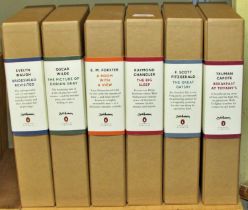 Literary classics - a set of six Penguin Classics, soft leatherbound and boxed, produced by Bill