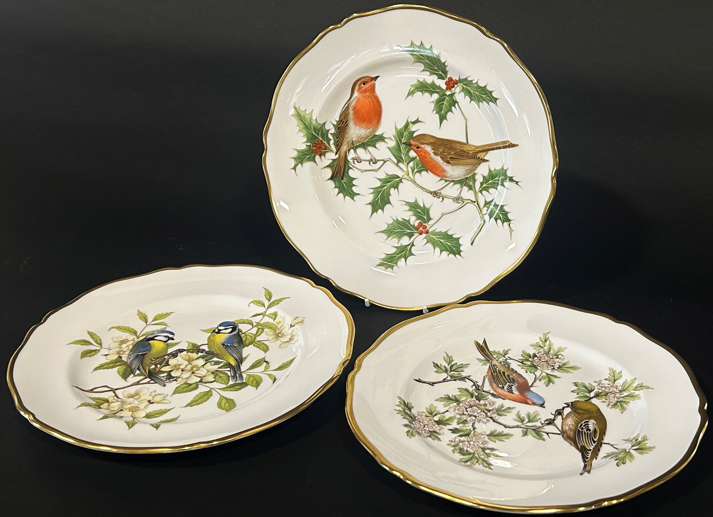 A set of six Spode British bird series plates by Harold Holdway together with three Spode game - Image 3 of 3