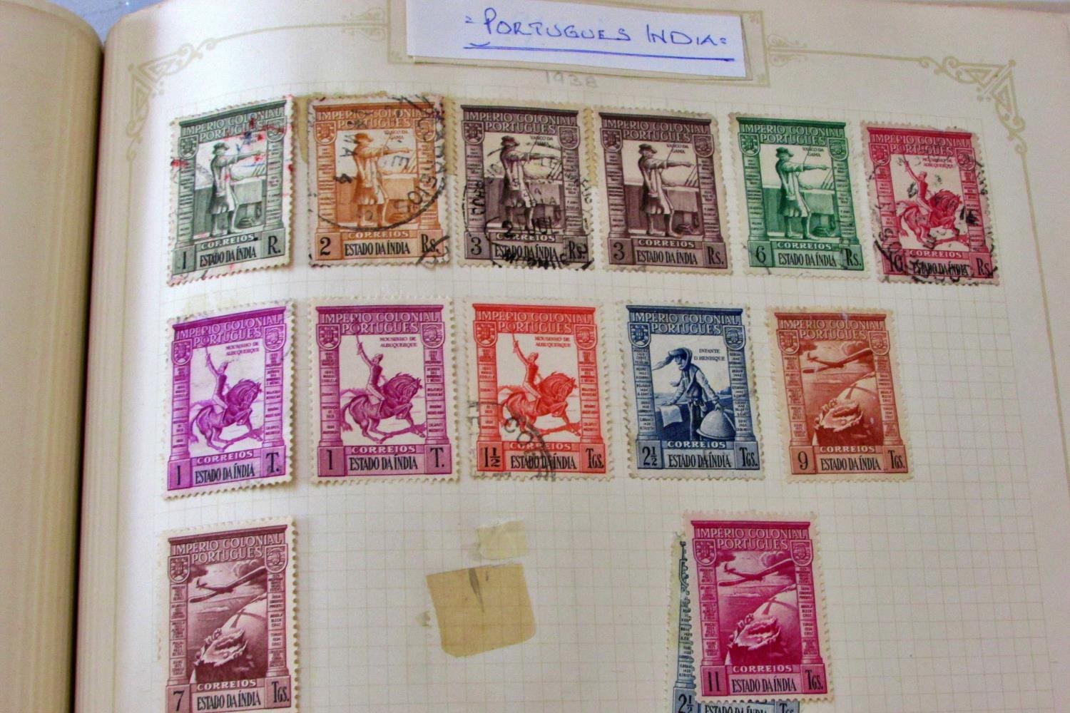 A genuine unpicked mainly commonwealth stamp collection in a springback album together with a good - Bild 5 aus 6
