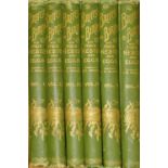 Arthur Butler British Birds with their Nests and Eggs, 1900, 5 vols, illustrated by F W Frohawk