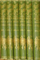 Arthur Butler British Birds with their Nests and Eggs, 1900, 5 vols, illustrated by F W Frohawk