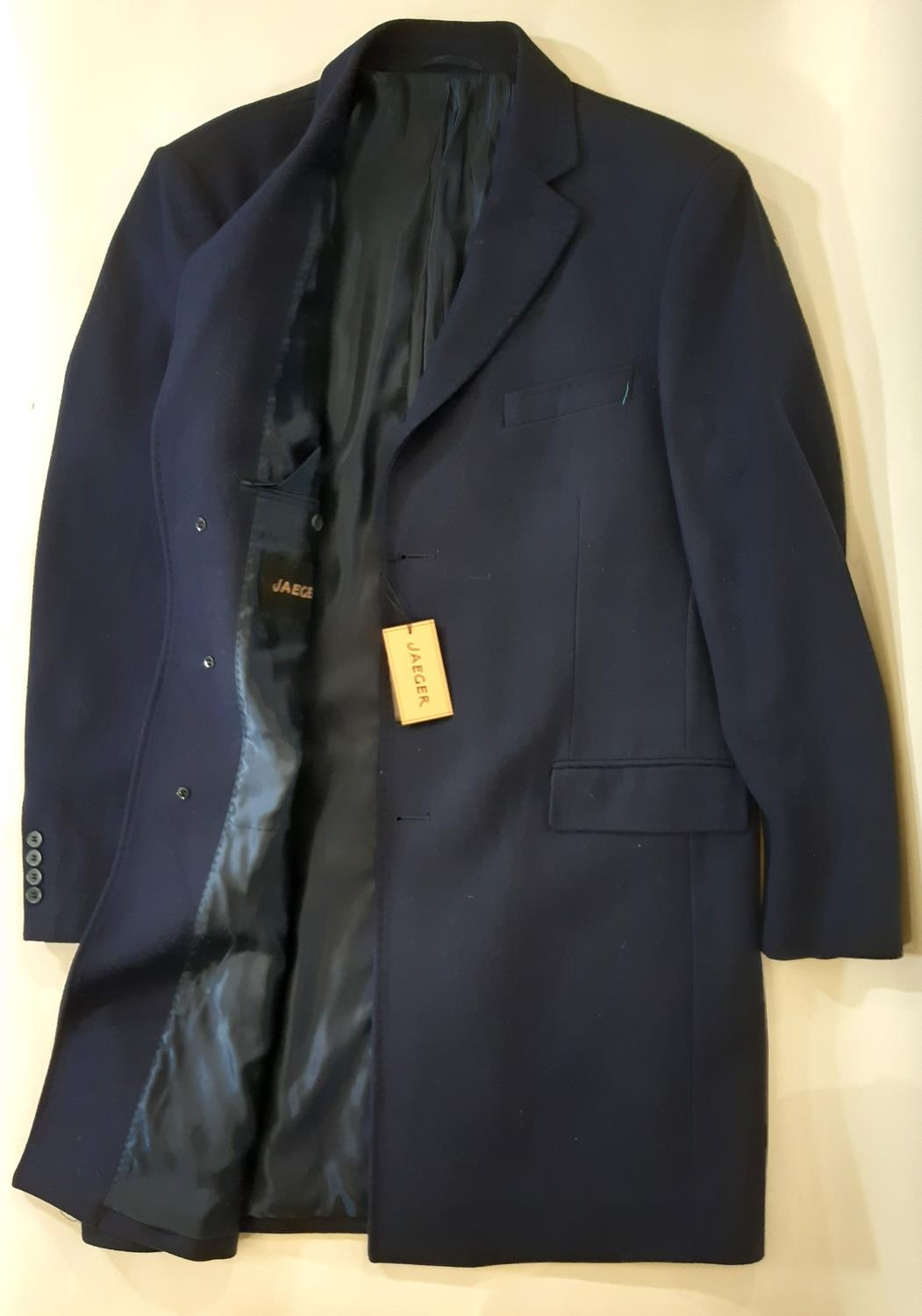 4 good quality men's coats like new with tags including coats by Jaeger XL, Christiano Baldinucci - Image 2 of 4