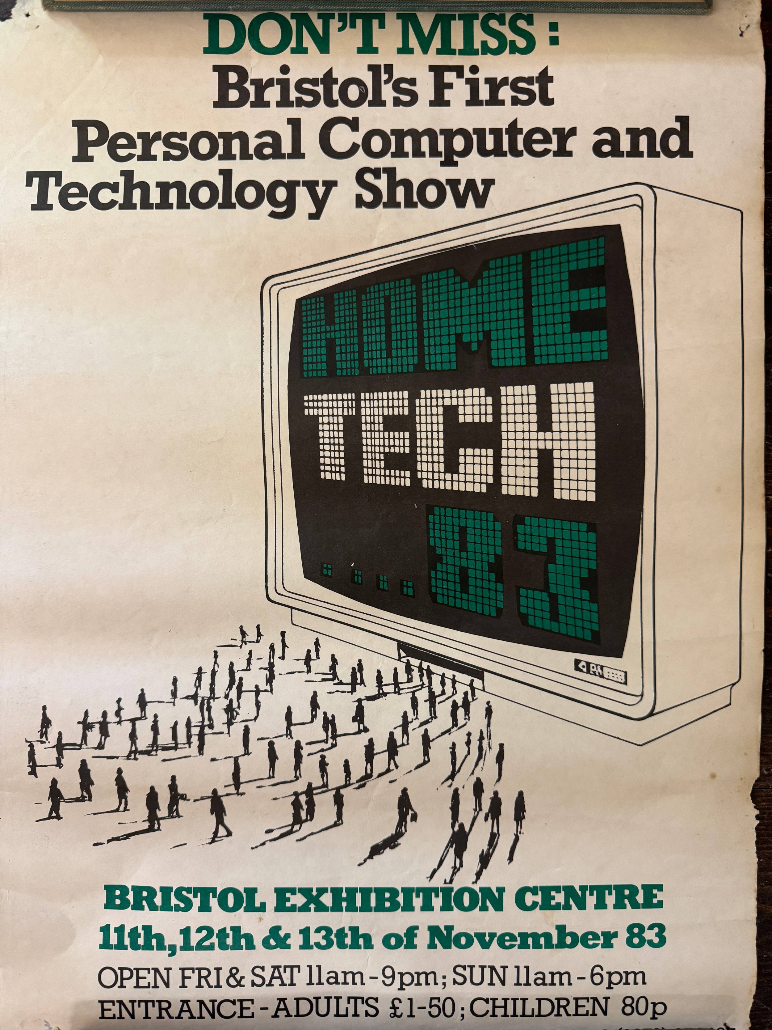 A collection of 1980s posters relating to films, music, computer technology and games and sport, - Image 4 of 5