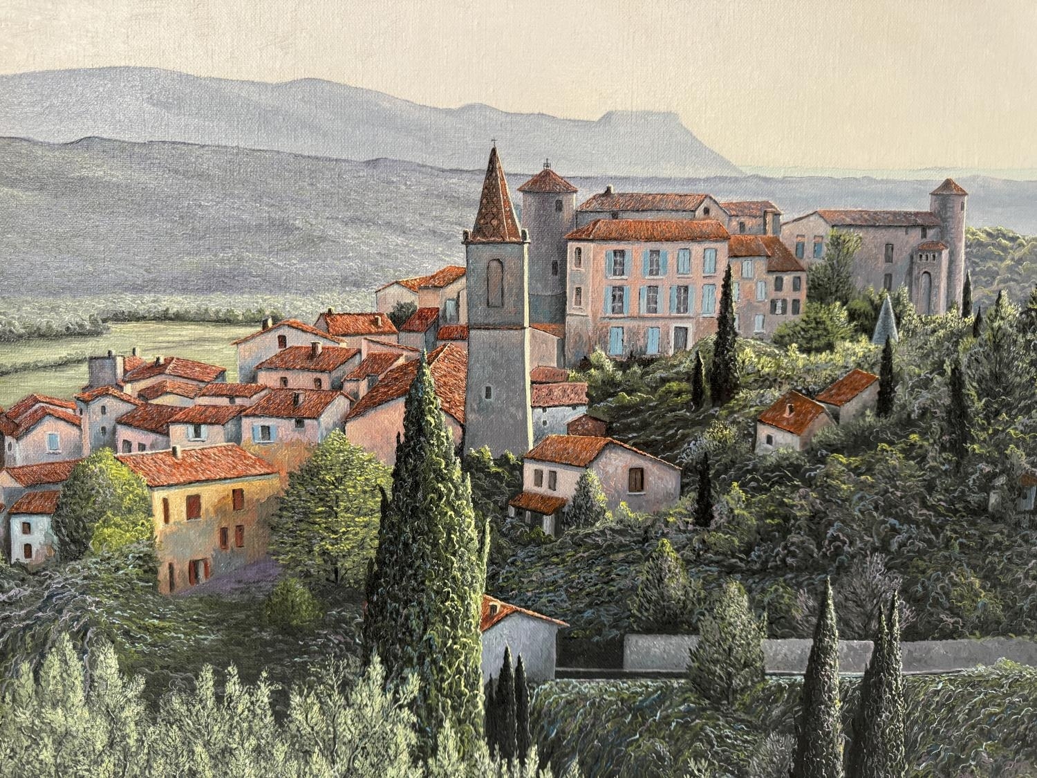 Raymond Koutcherawy (Provencal school, 1936-2016) - 'Fayance Village (Provence)', signed lower - Image 4 of 5