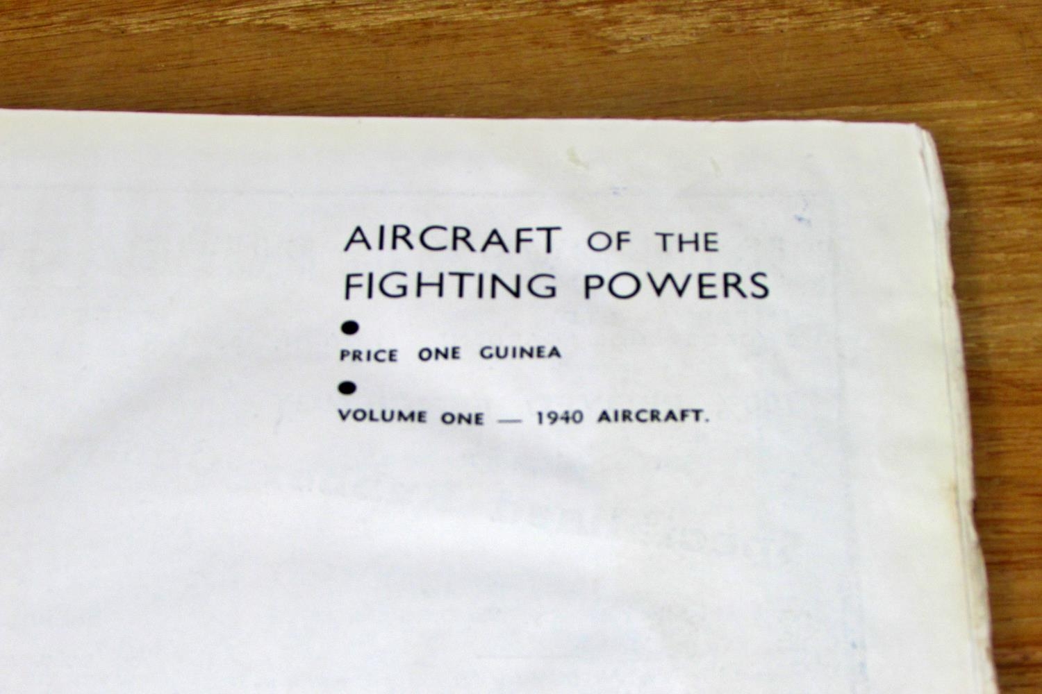 Aircraft of The Fighting Powers (7 volumes) from 1940 - 1946, by Cooper & Thetford together with The - Image 2 of 4