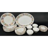 A collection of Paragon "Country Lane" comprising 9 dinner plates, 7 side plates, 8 smaller