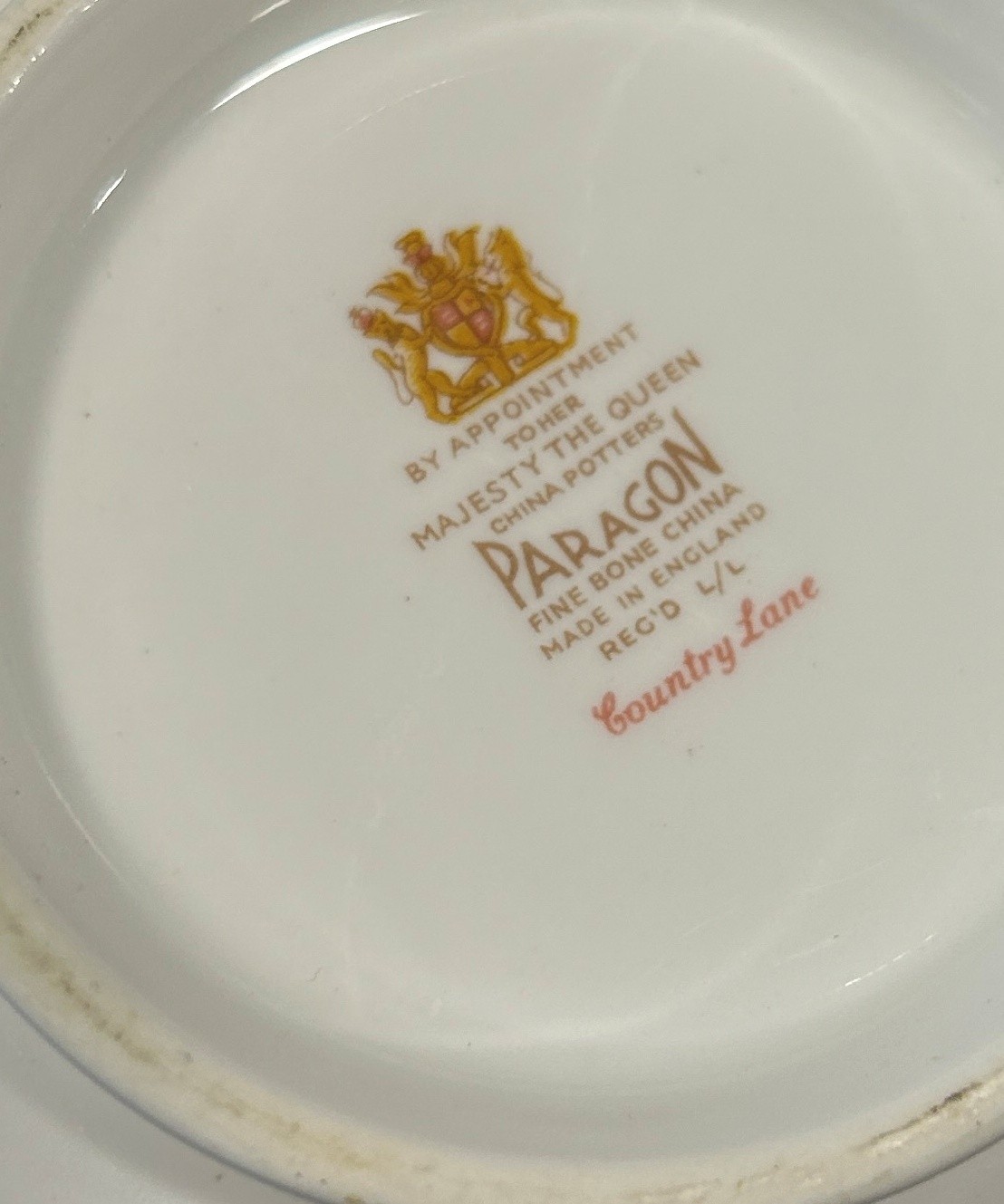 A collection of Paragon "Country Lane" comprising 9 dinner plates, 7 side plates, 8 smaller - Image 2 of 3
