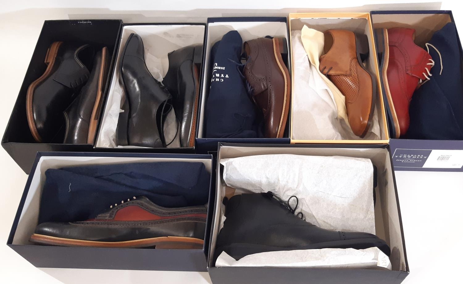 7 pairs of good quality men's shoes/boots/brogues all boxed and appear unworn including shoes by - Image 3 of 5