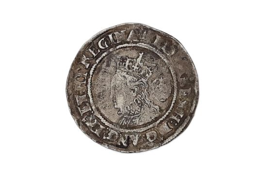 Elizabeth I, 1558-1603. Sixpence, 1569, mm. Coronet. (1 coin). - Image 1 of 2