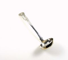 William IV Scottish silver Queen's Pattern toddy ladle, by J M, Edinburgh, 1831, 31grs