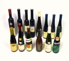 3 bottles of 2002 Insignum Riesling Eiswein, 375ml; Gewurztraminer, 375ml, and 10 other Eisweins,