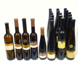 12 bottles of Rosenhof Riesling Eiswein, 1998-1999, 50cl; 6 bottles of Beerenauslese, 1999, 50cl;