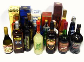 Metaxa 7 Star Gold Label Export Brandy, 70cl; 7 Star, 70cl; 5 star, all boxed; Soberano Spanish