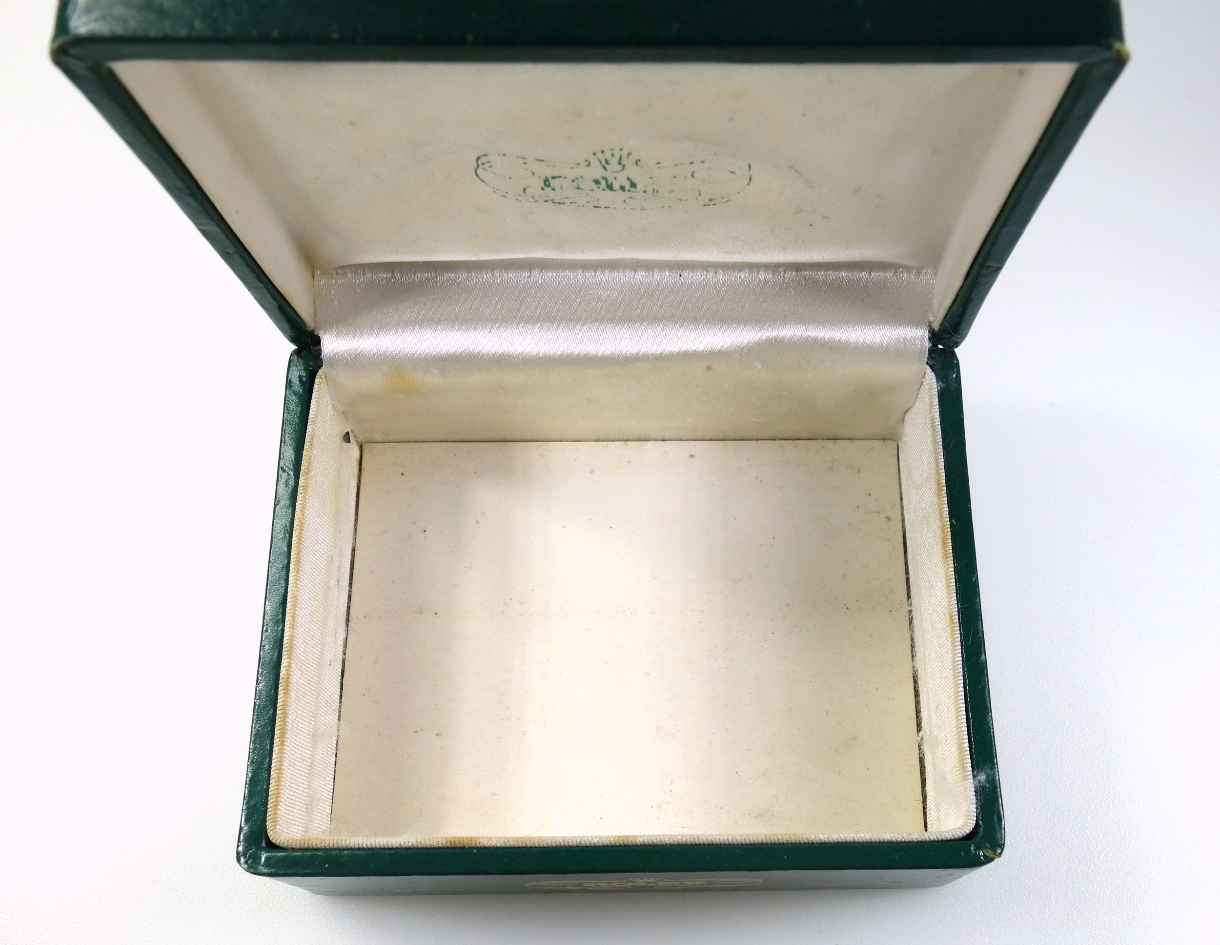 Vintage green Rolex box, circa 1960's - Image 2 of 4