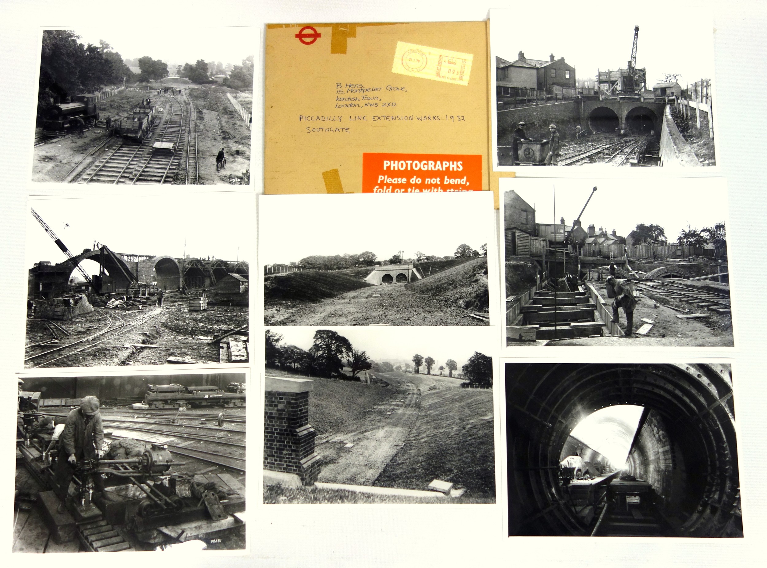 Collection of photographs (some packs with negatives), slides of trains and railway line extensions, - Image 5 of 5