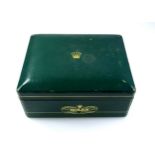 Vintage green Rolex box, circa 1960's