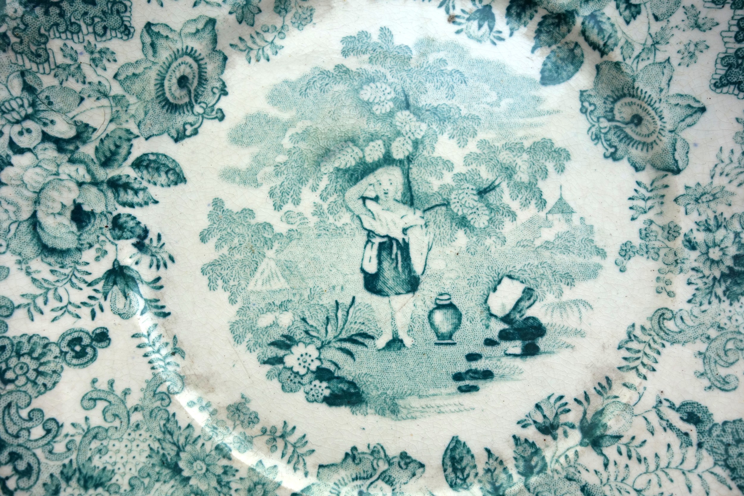 Quantity of mid-19th century and later blue and white transfer printed dinner service items, to - Image 9 of 17