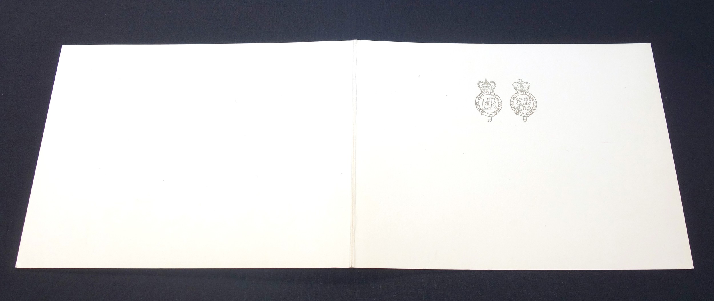 H.M. Queen Elizabeth II ('Lilibet' signed) and H.R.H. The Duke of Edinburgh, Christmas cards dated - Image 2 of 4