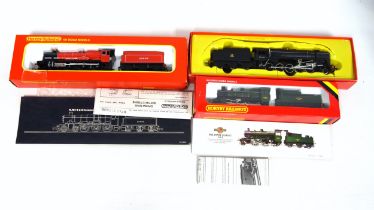 Hornby B.R. 2-10-0 Locomotive Black Livery, R.550; B.R. Ivatt Class 2 2-6-0 , R.852, and "Lord