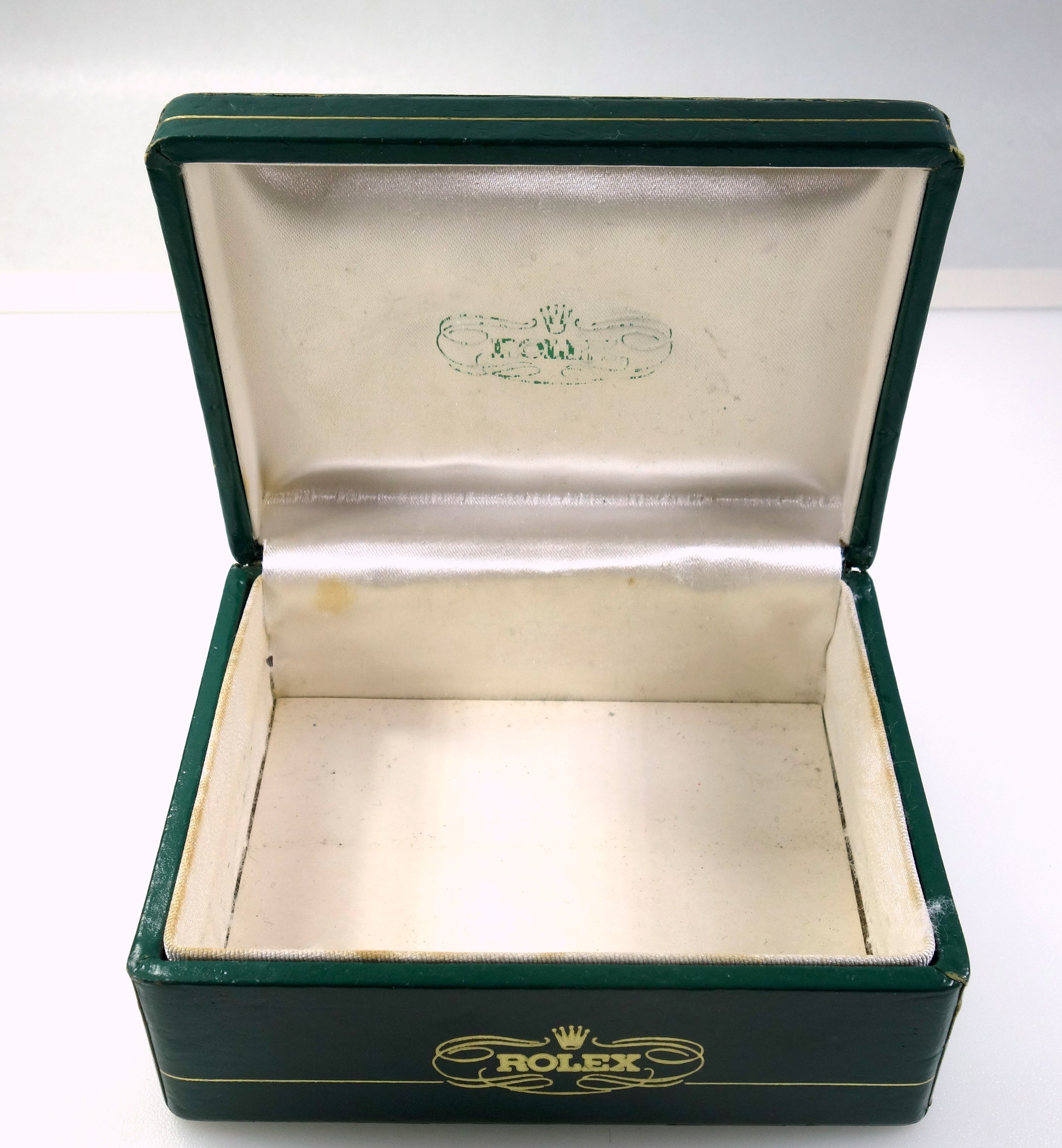 Vintage green Rolex box, circa 1960's - Image 3 of 4
