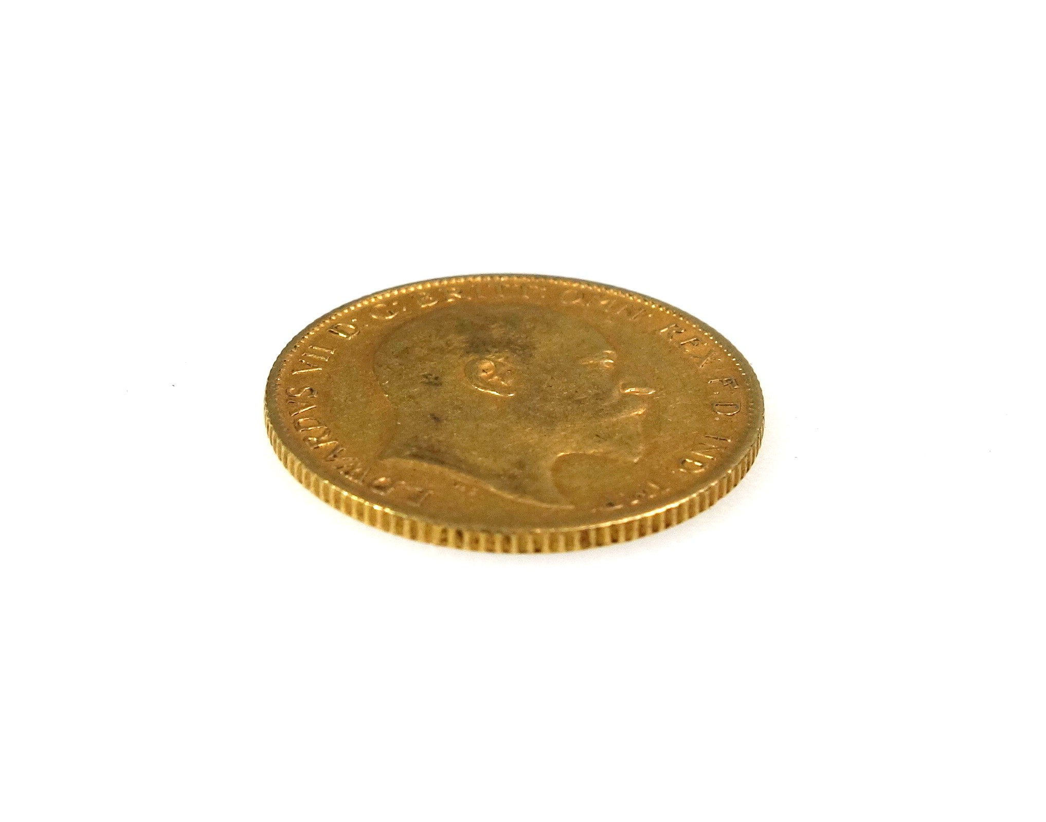 Edward VII half-sovereign, 1907, vf (very light eks, and tiny scratch each side). - Image 3 of 3