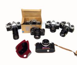Praktica collection, MTL 50, MTL 5B, Nova II, BMS, Nova B, lenses, binoculars, accessories, etc.