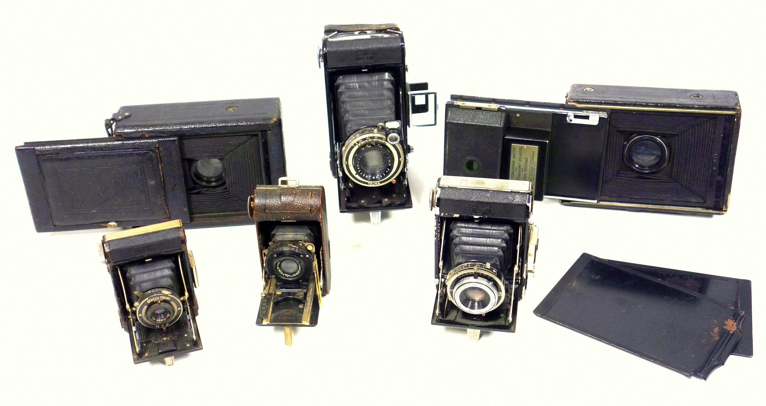 6 Zeiss Ikon vintage cameras comprising, Bob 510, Ikonta 520/18, Netiar 515/2, Bobette II (1929), - Image 5 of 6