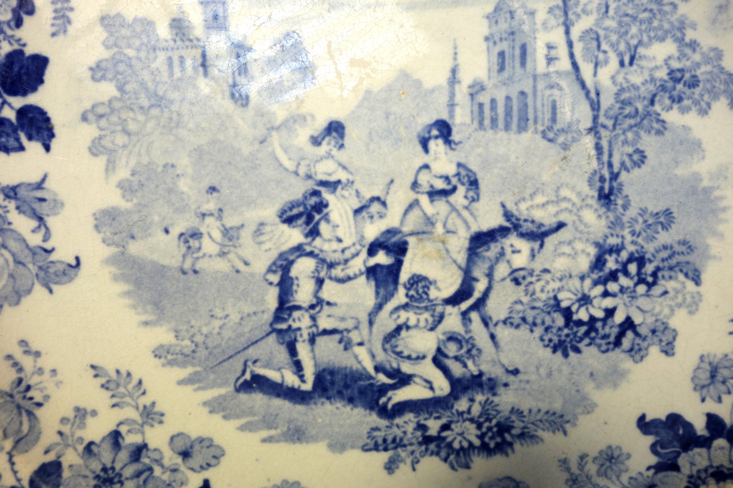 Quantity of mid-19th century and later blue and white transfer printed dinner service items, to - Image 2 of 17