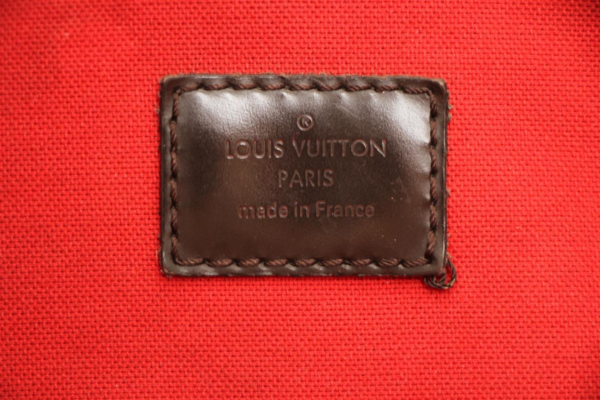 Louis Vuitton, brown canvas shoulder bag, 'Bloomsberry', no. CT0111. H x W x D: 27 x 31 x 3 cm. - Image 5 of 5