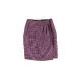 Mochino, a purple floral skirt. Size: 40 It.