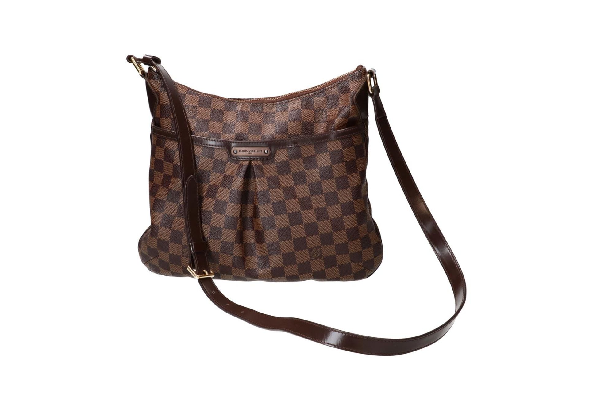 Louis Vuitton, brown canvas shoulder bag, 'Bloomsberry', no. CT0111. H x W x D: 27 x 31 x 3 cm.