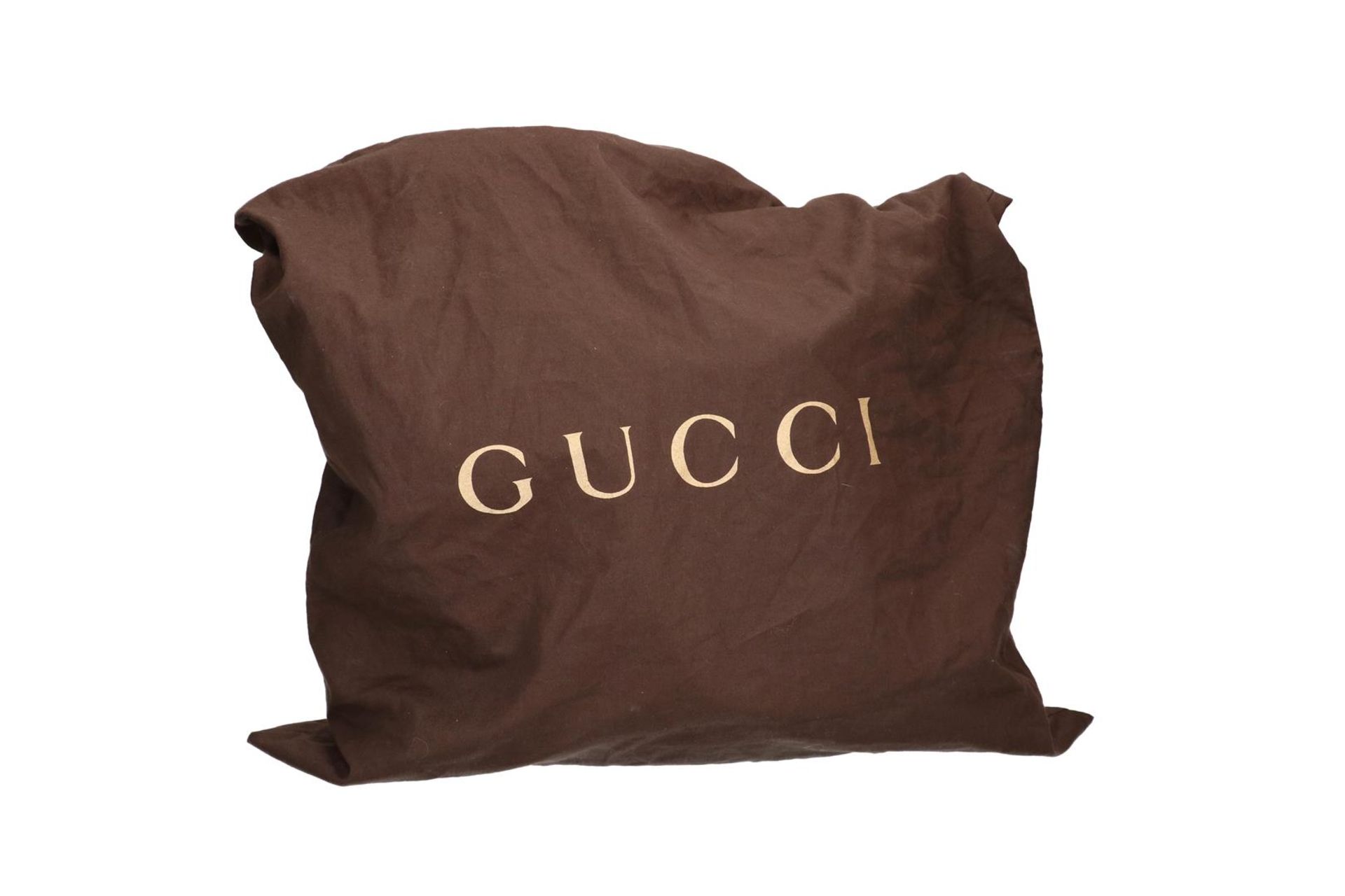 Gucci, brown leather tote bag, 'Bamboo', with leather shouldestrap and dust cover. H x W x D: 31 x 3 - Image 4 of 5