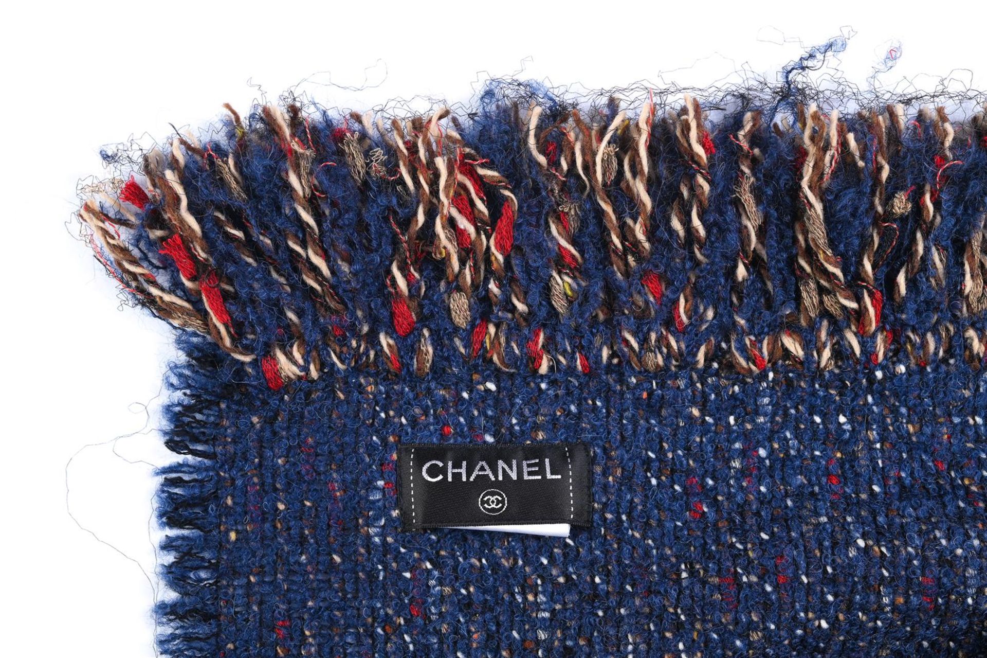 Chanel, a wool scarf. L x W: 150 x 36 cm. - Image 2 of 2