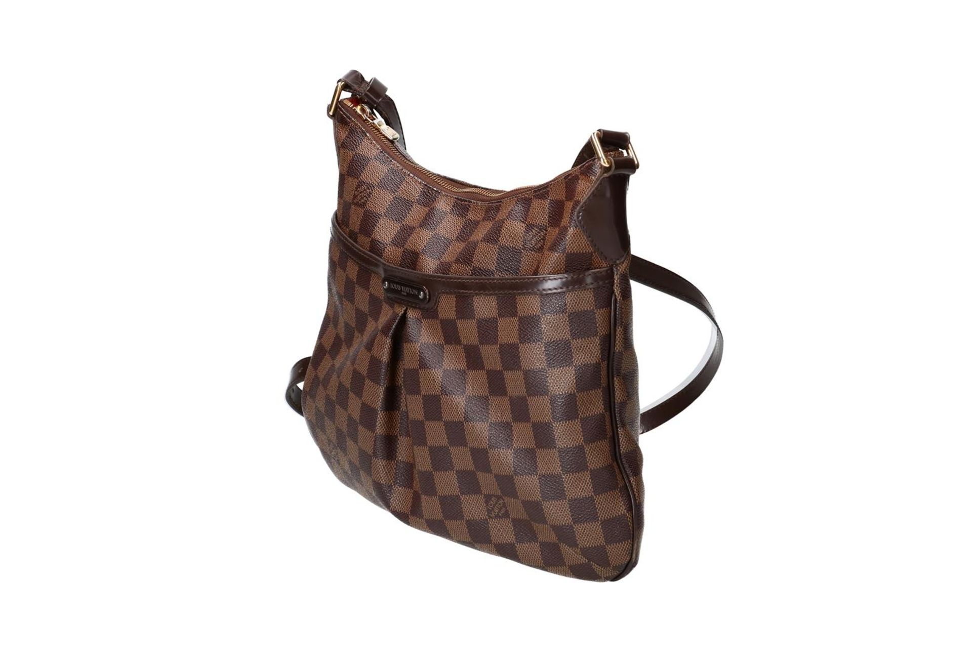 Louis Vuitton, brown canvas shoulder bag, 'Bloomsberry', no. CT0111. H x W x D: 27 x 31 x 3 cm. - Image 4 of 5