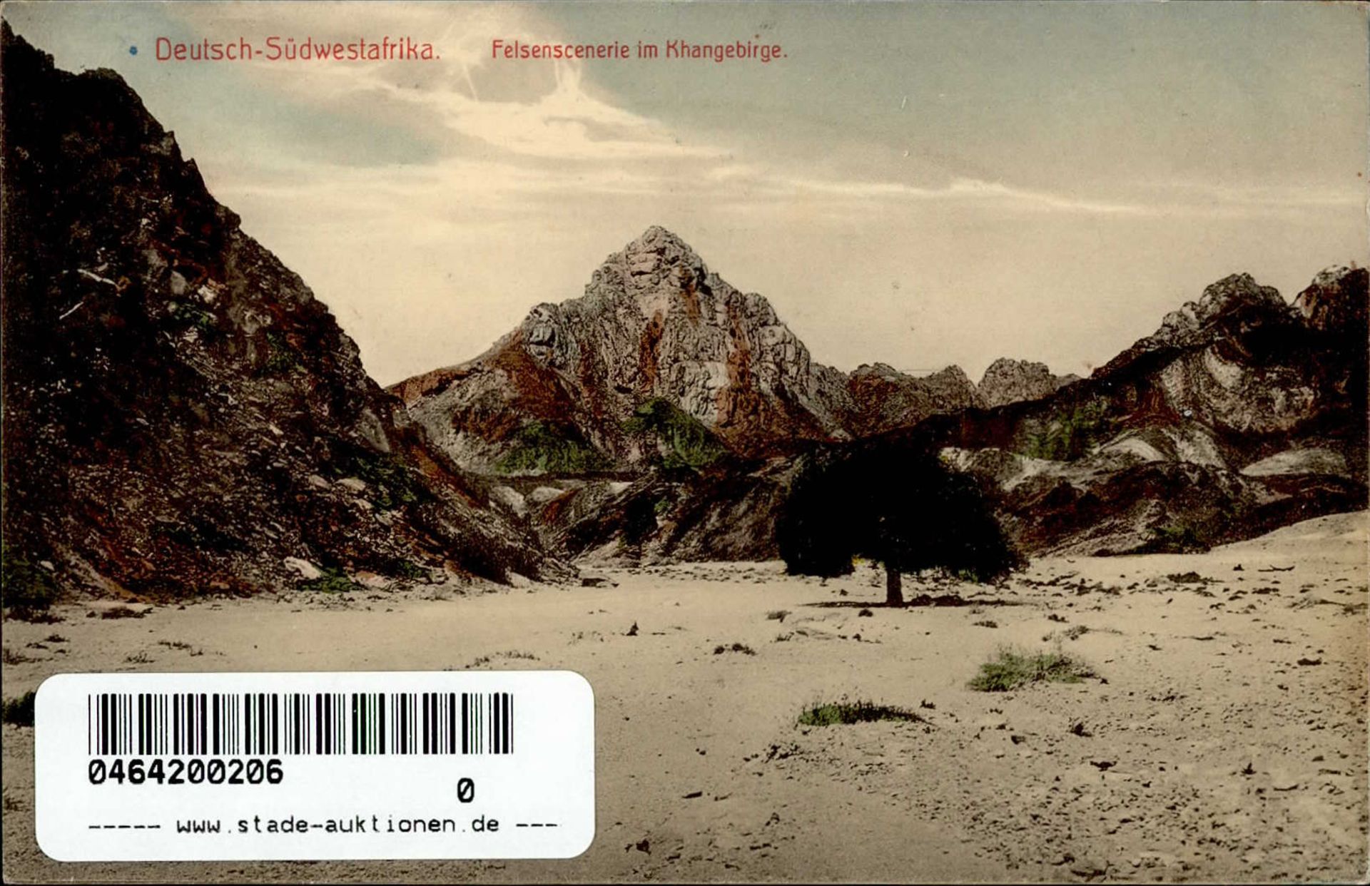Kolonien Deutsch-Südwestafrika Windhuk 14.1.1911 nach Swakopmund I-II - Image 2 of 2