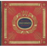 Sammelbild-Album Uniformen der Alten Armee von der Zigarettenfabrik Waldorf Astorie München,