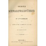 Schwarzwald Buch Neuester Schwarzwaldführer von Dr. Schnars, C.W. 1887, Universitätsbuchhandlung