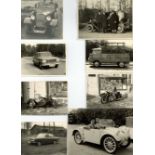Auto Album mit 117 Fotos von versch. Automobilen I-II