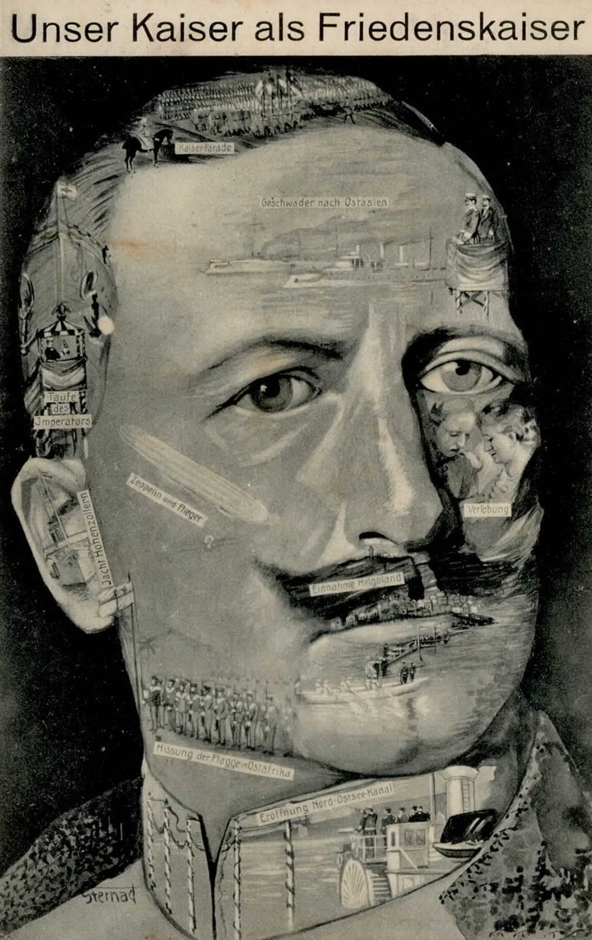 Adel Preussen Kaiser Wilhelm II. Metamorphose I-II