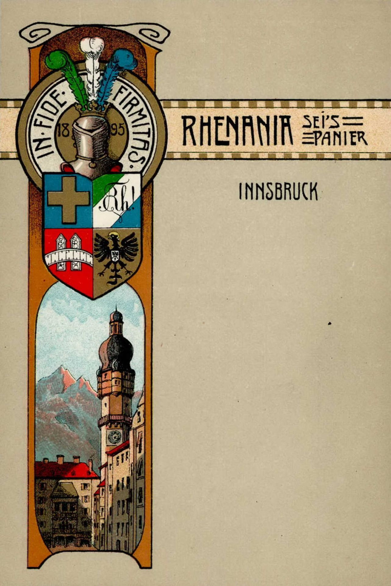 Studentika Innsbruck Rhenania I-II