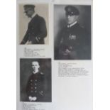 WK I Offiziere der SMS Emden, dicker Ordner mit vielen Fotoabzügen und Kopien II