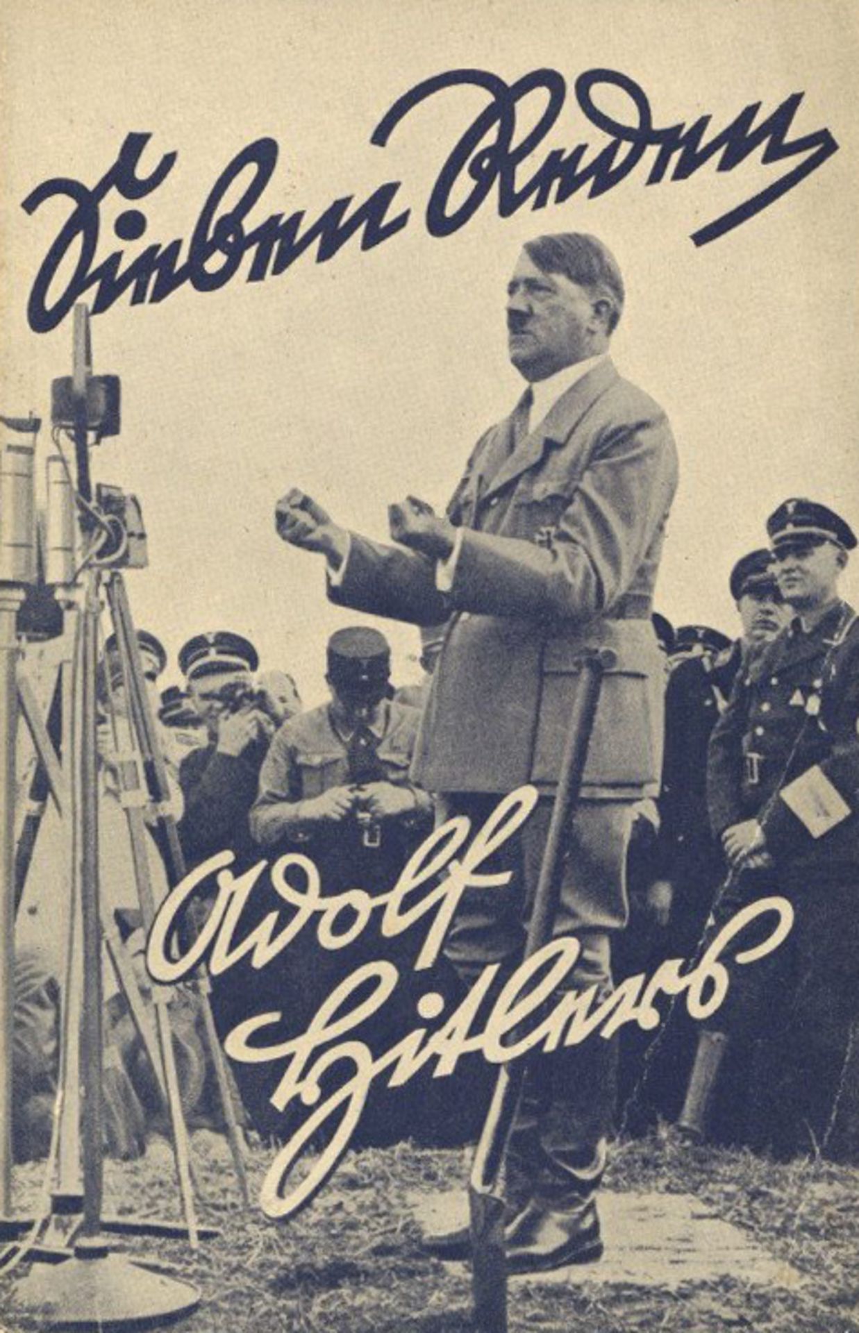 Hitler Heft Sieben Reden Adolf Hitlers von Dr. Schneider, Paul 1934, Verlag Velhagen Und Klasing